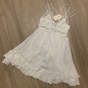 VICI Maeve Crochet Lace Ruffle Dress